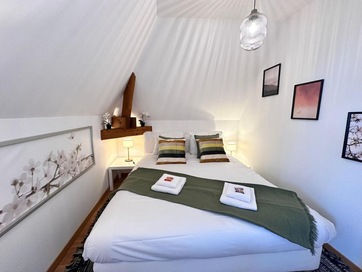 S Bayleved'Air Duplex Vue Chateau, Balneo Et Sauna Sedan Eksteriør billede