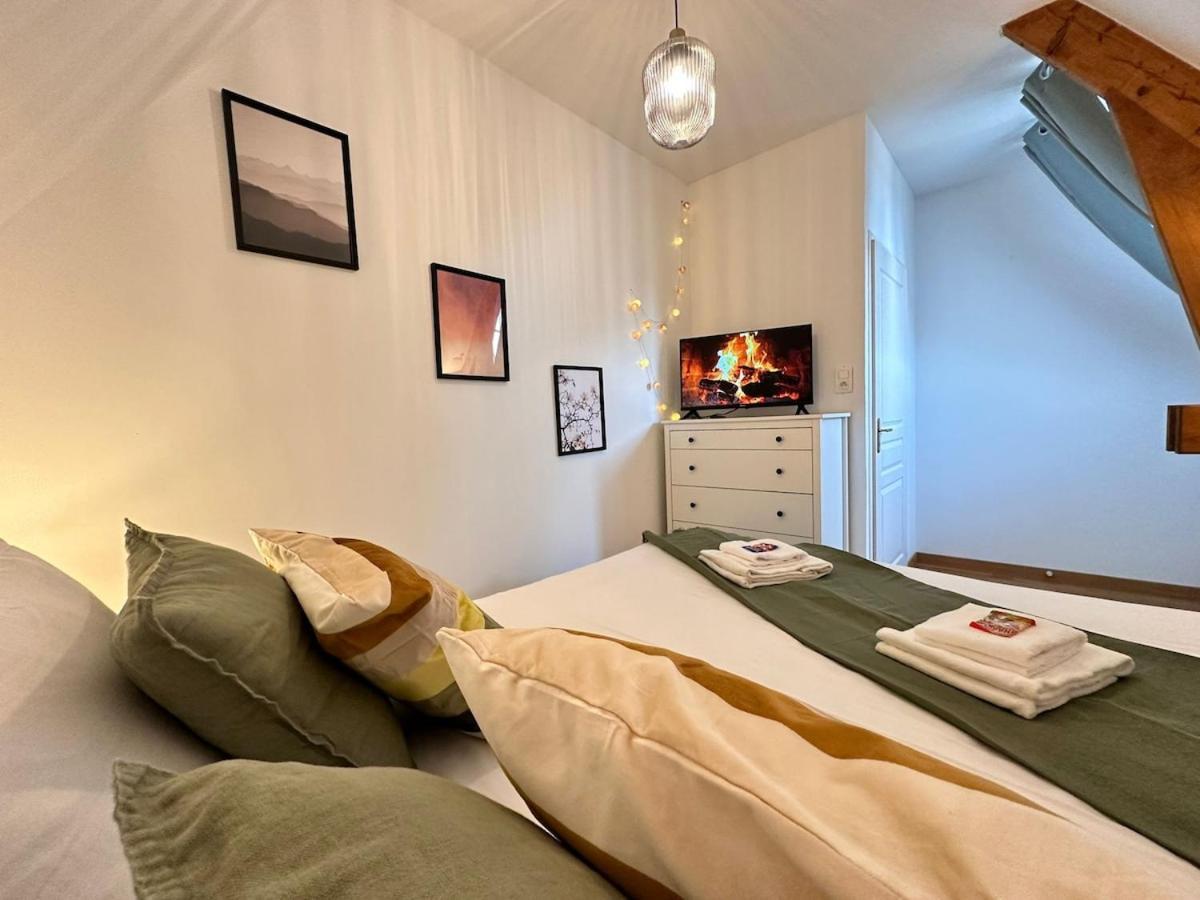 S Bayleved'Air Duplex Vue Chateau, Balneo Et Sauna Sedan Eksteriør billede