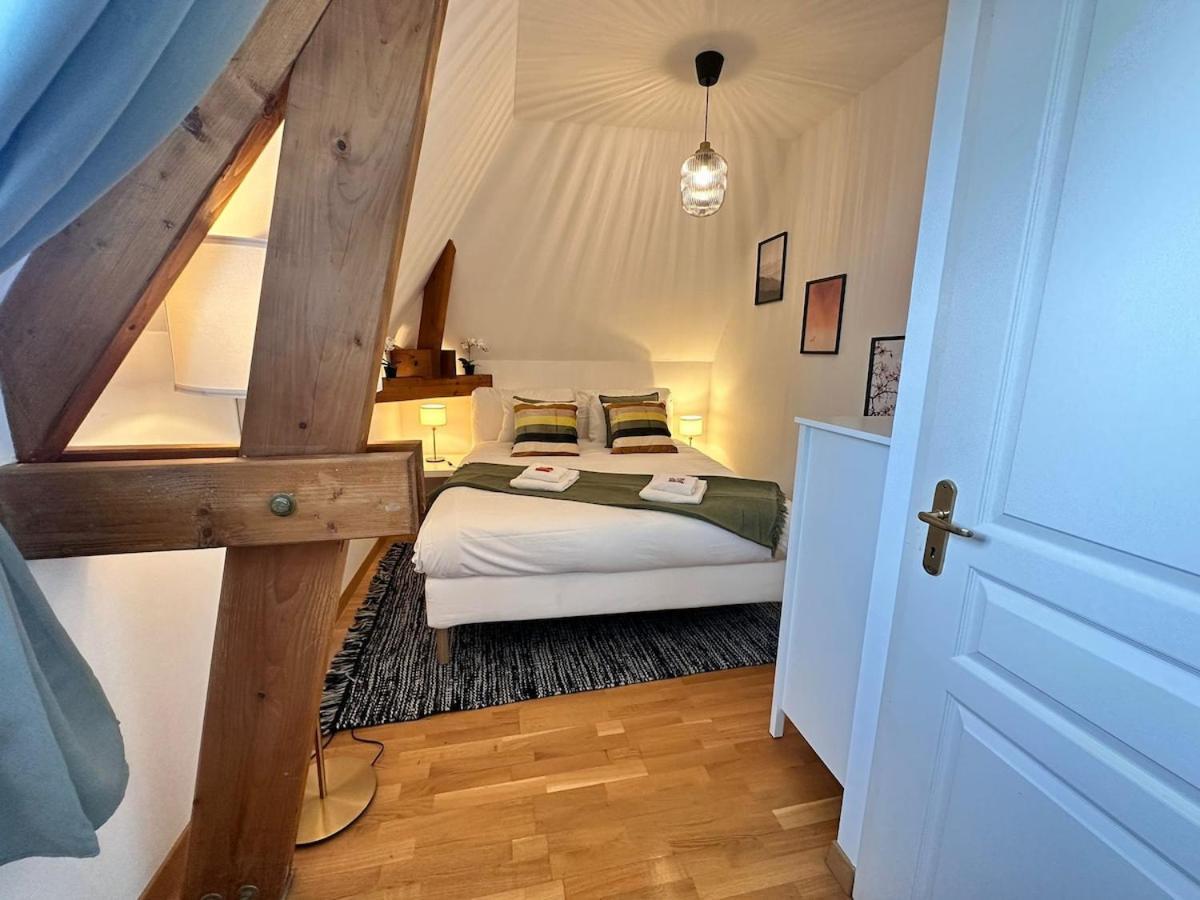 S Bayleved'Air Duplex Vue Chateau, Balneo Et Sauna Sedan Eksteriør billede