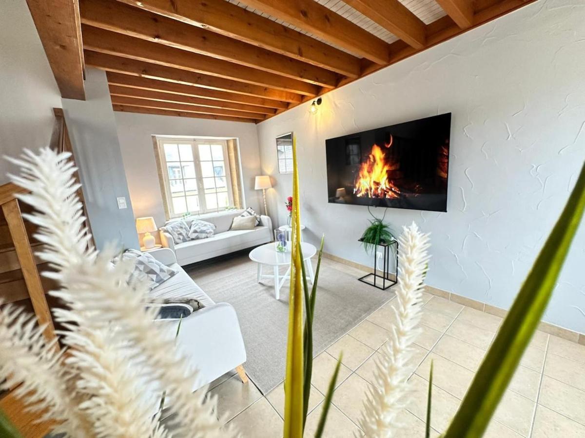 S Bayleved'Air Duplex Vue Chateau, Balneo Et Sauna Sedan Eksteriør billede