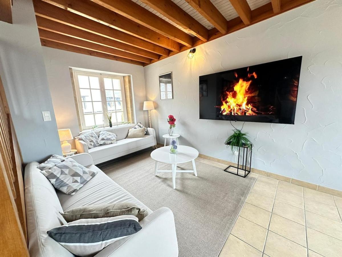 S Bayleved'Air Duplex Vue Chateau, Balneo Et Sauna Sedan Eksteriør billede