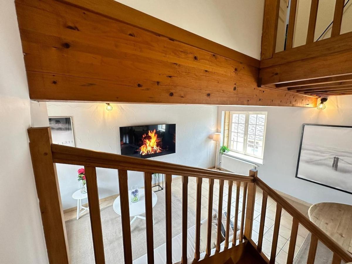 S Bayleved'Air Duplex Vue Chateau, Balneo Et Sauna Sedan Eksteriør billede