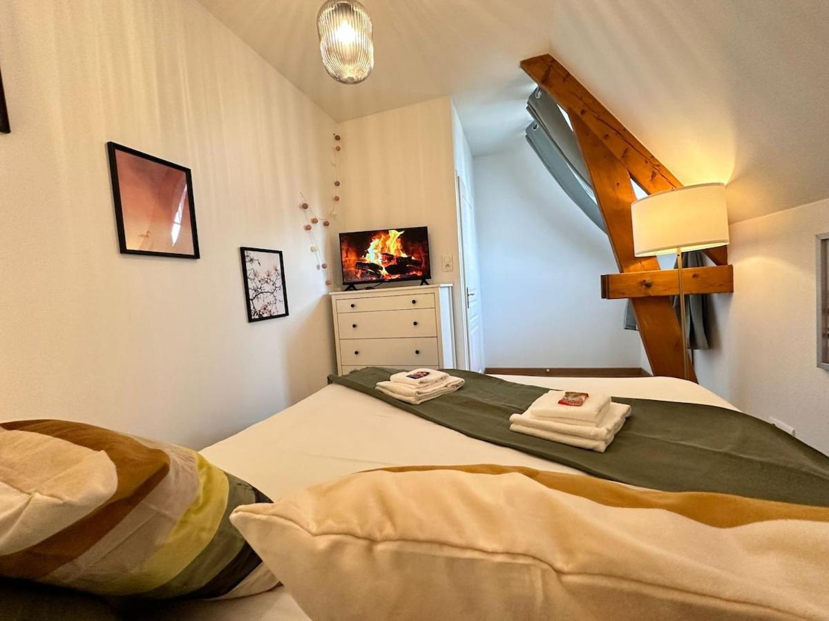 S Bayleved'Air Duplex Vue Chateau, Balneo Et Sauna Sedan Eksteriør billede