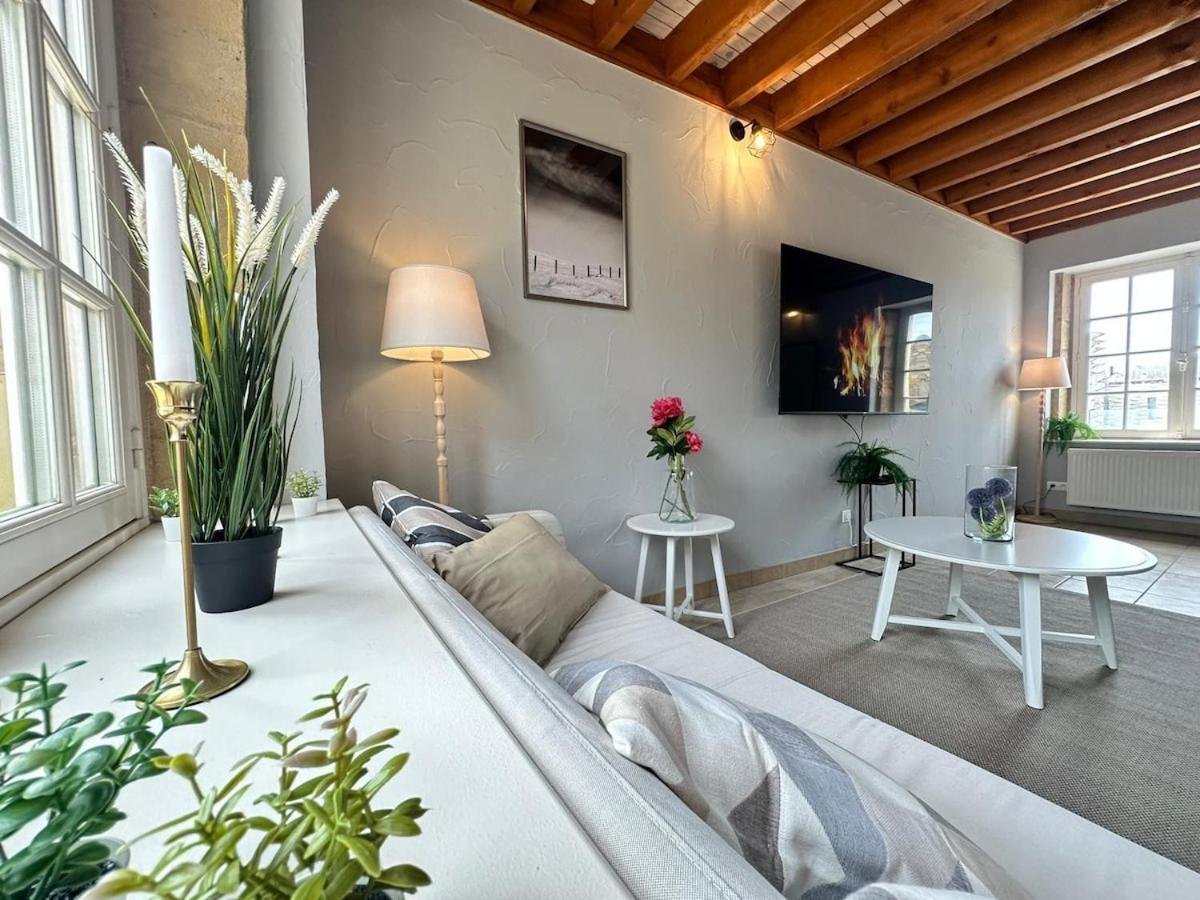 S Bayleved'Air Duplex Vue Chateau, Balneo Et Sauna Sedan Eksteriør billede