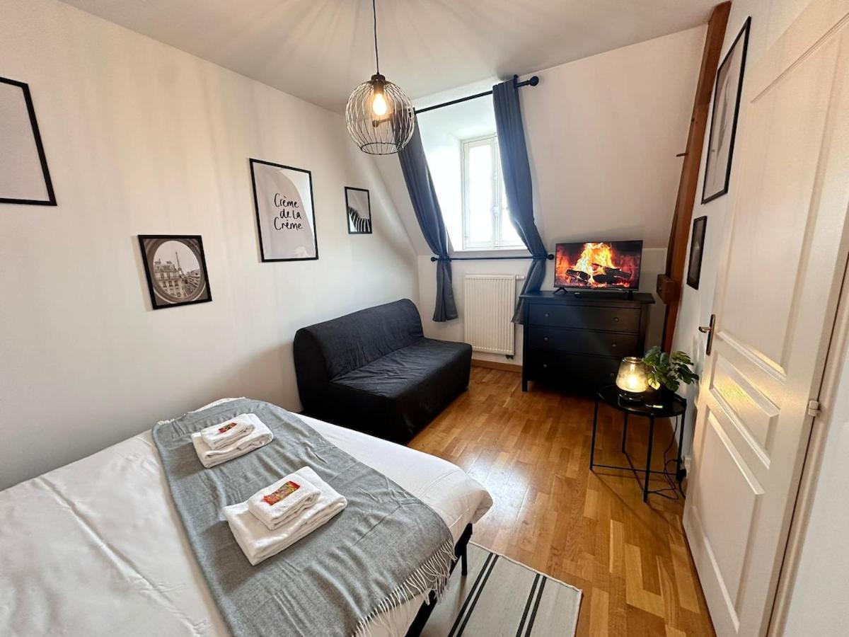 S Bayleved'Air Duplex Vue Chateau, Balneo Et Sauna Sedan Eksteriør billede
