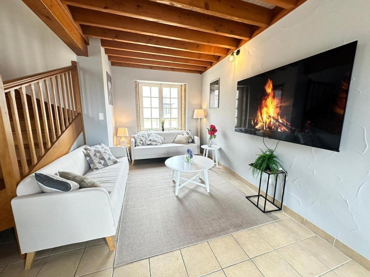 S Bayleved'Air Duplex Vue Chateau, Balneo Et Sauna Sedan Eksteriør billede