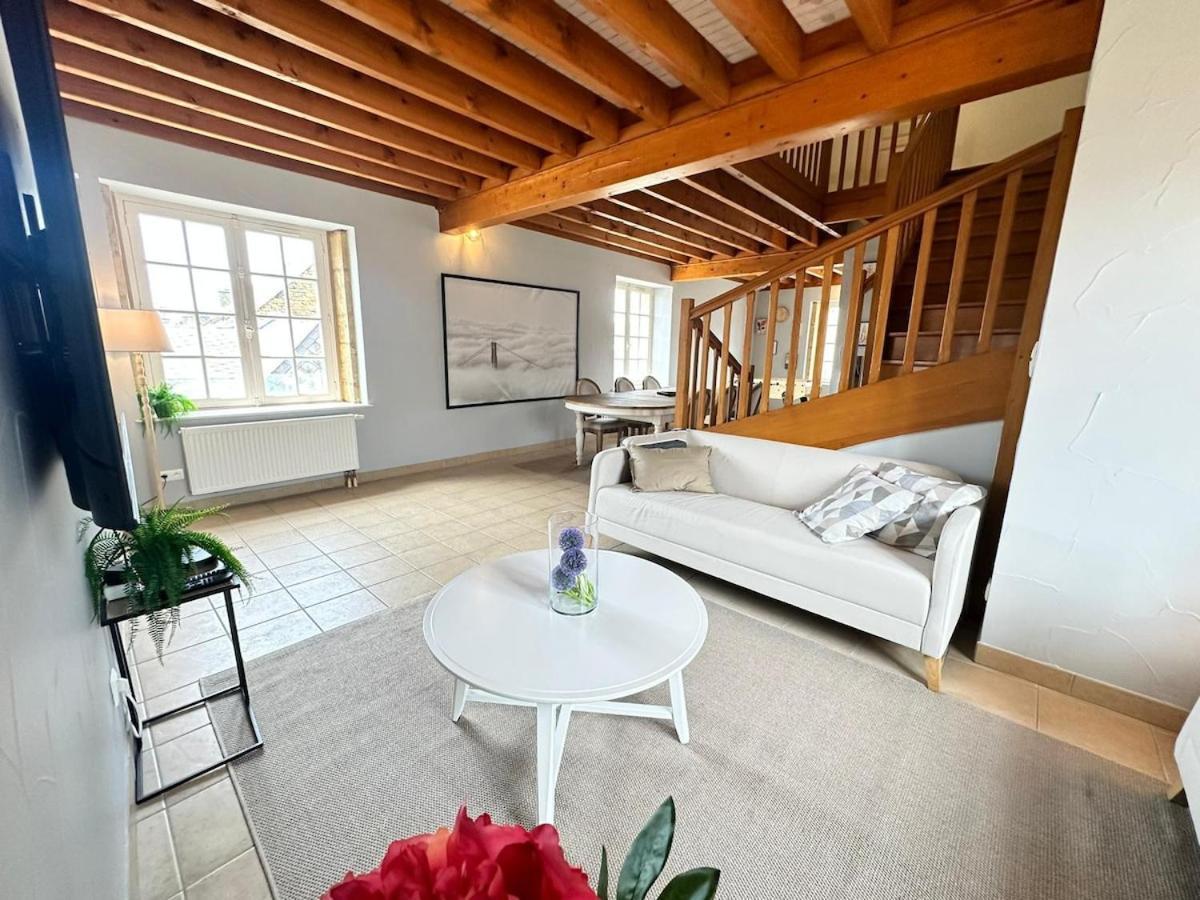 S Bayleved'Air Duplex Vue Chateau, Balneo Et Sauna Sedan Eksteriør billede