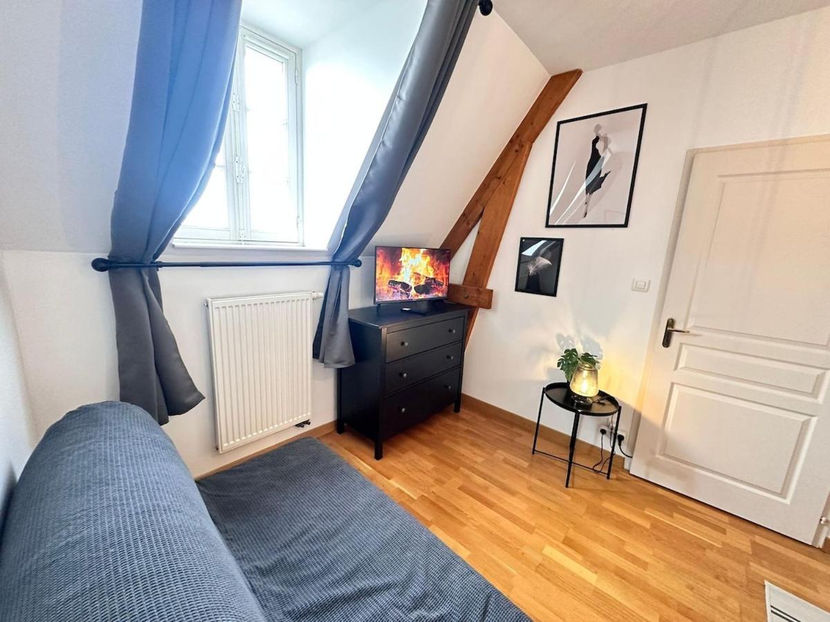 S Bayleved'Air Duplex Vue Chateau, Balneo Et Sauna Sedan Eksteriør billede